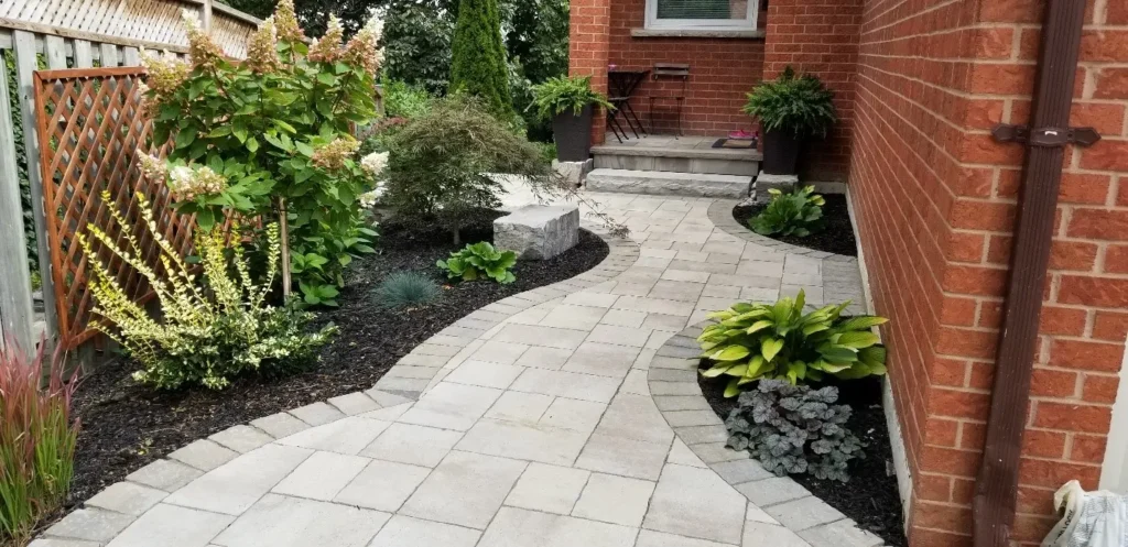 ممرات أشكال إنترلوك للحدائق