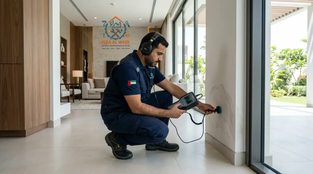 كشف تسربات المياه